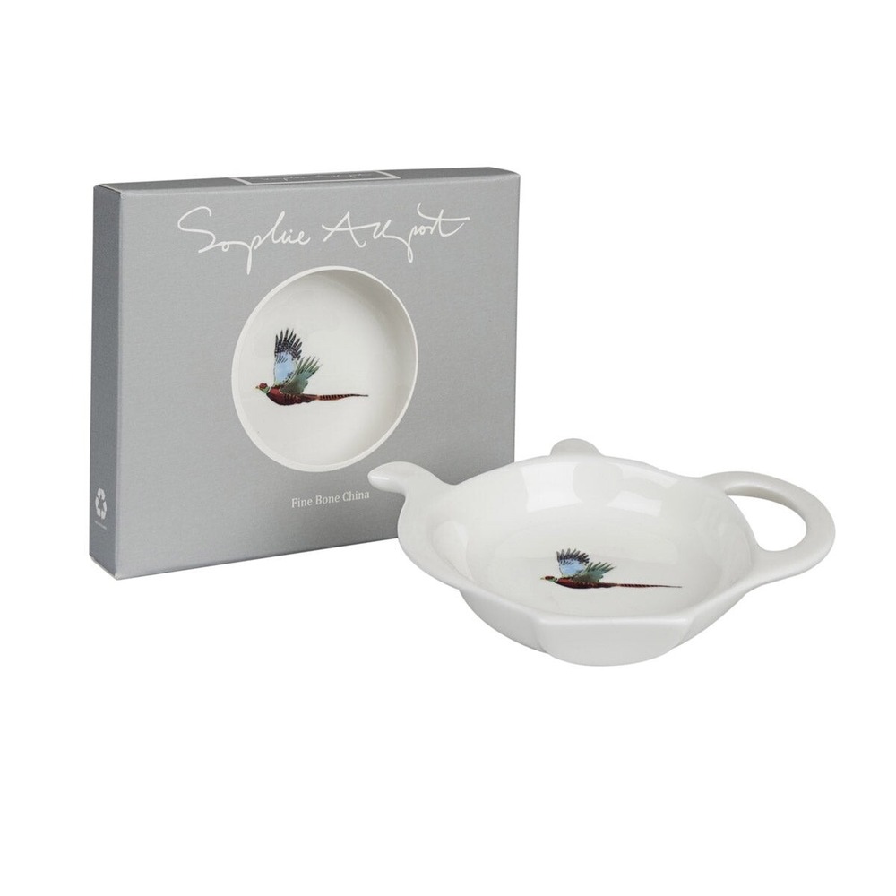 New  Sophie Allport PHEASANT‎  Fine Bone China Tea Tidy Gift Boxed